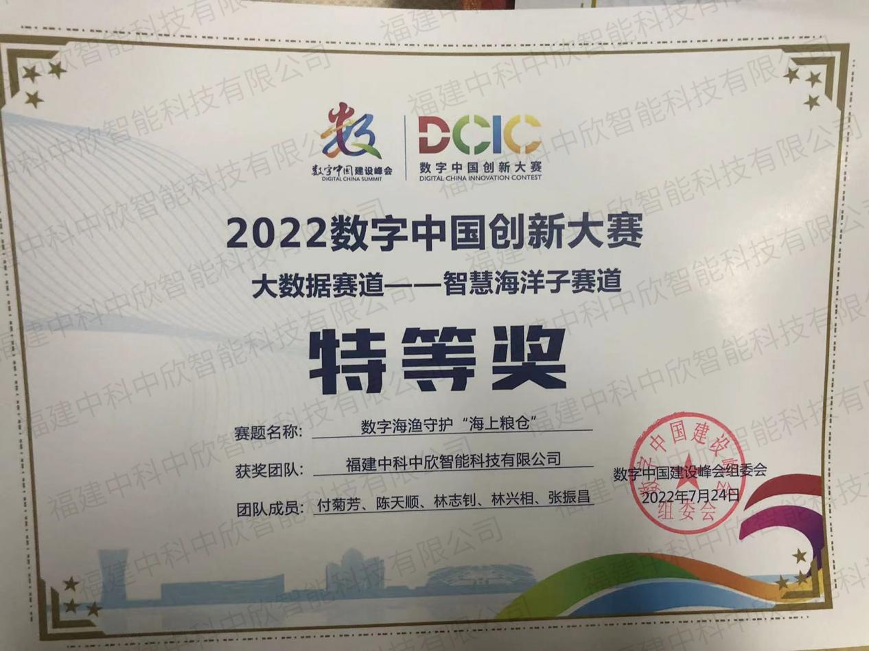 喜报!我司荣获“2022数字中国创新大赛”特等奖!封面